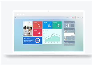 医院医疗OA企业后台模板下载