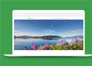 绿色节能环保类企业前端CMS模板下载
